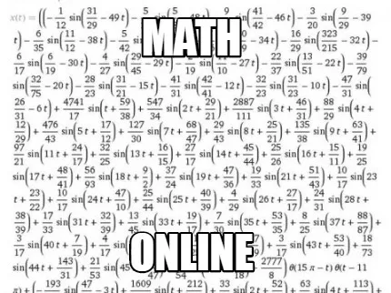 Funny Math online