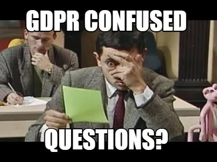 Funny GDPR confused questions?