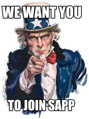 We want you To join sapp