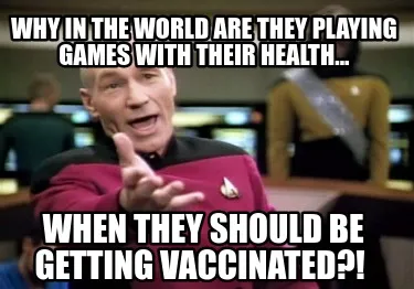 Funny why in the world are they playing games with their health... when they should be