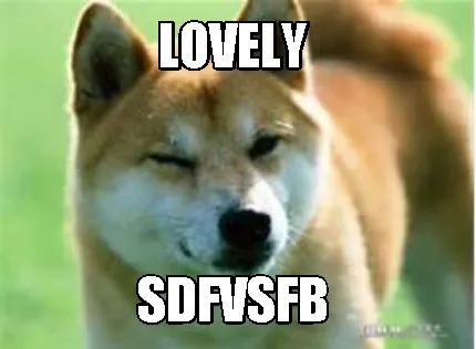 Lovely sdfvsfb