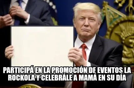 Particip En La Promocin De Eventos La Rockola Y Celebrle A Mam En Su Da