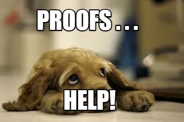 Funny Proofs . . . Help!