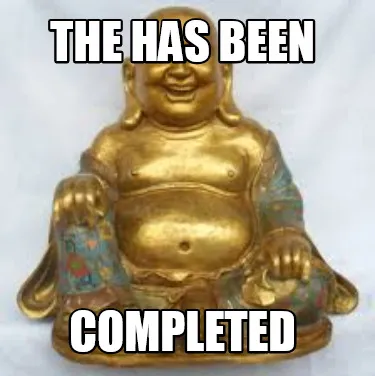 Funny The has been completed