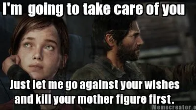 Funny I'm going to take care of you Just let me go against your wishes and kill your