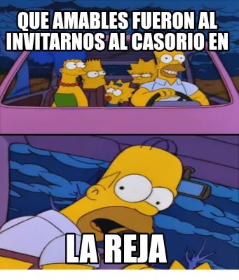 Funny Que amables fueron al invitarnos al casorio en La reja