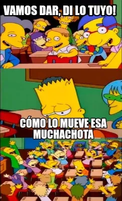 Vamos Dar, di lo tuyo! Cómo lo mueve esa muchachota