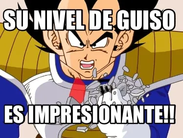 Su nivel de guiso Es impresionante!!