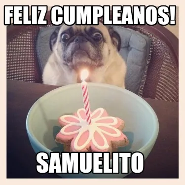 Funny Feliz Cumpleanos! Samuelito