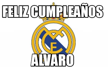 Funny Feliz cumpleaños ALVARO