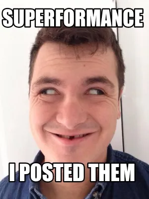 Superformance I posted them