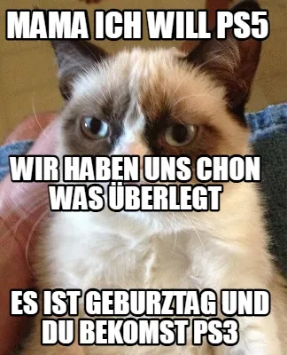 Mama ich will ps5 wir haben uns chon was überlegt es ist geburztag und du beko