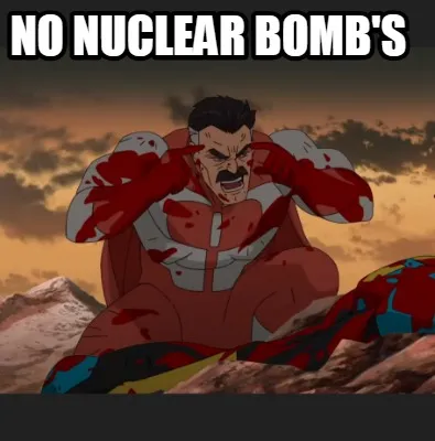 No nuclear bomb's