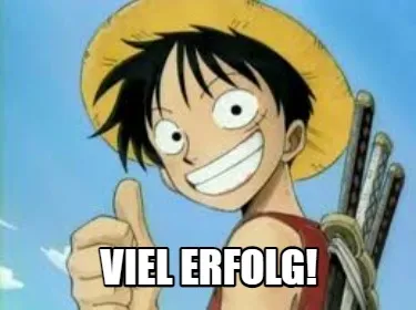 Funny Viel erfolg!