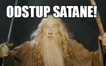 Funny Odstup satane!
