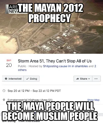 The Mayan 2012 Prophecy The Maya People Will Become Muslim People
