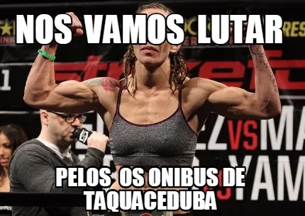 Funny nos vamos lutar pelos os onibus de taquaceduba