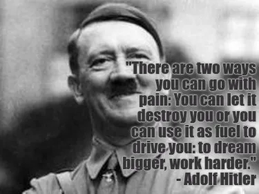 Funny "There are two ways you can go with pain: You can let it destroy you or you can