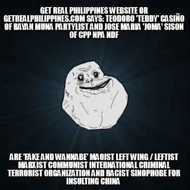 Get Real Philippines Website or getrealphilippines.com says: Teodoro 'Teddy' Cas