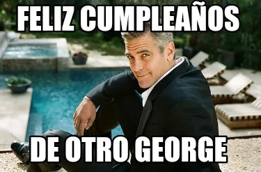 Funny Feliz cumpleaños De otro George