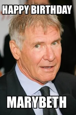 Funny Happy Birthday MARYBETH