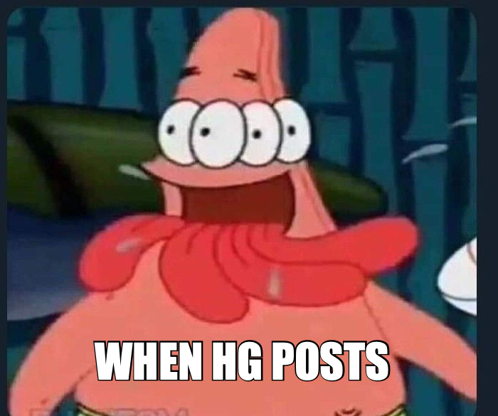 WHEN HG POSTS