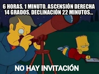 NO HAY INVITACIÓN