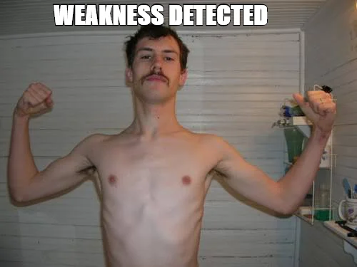 WEAKNESS DETECTED