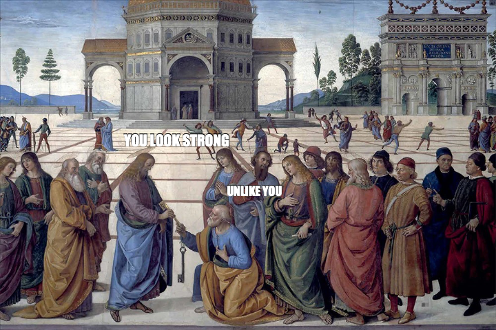 YOU LOOK STRONG — UNLIKE YOU