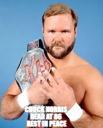 CHUCK NORRIS 
DEAD AT 86 
REST IN PEACE