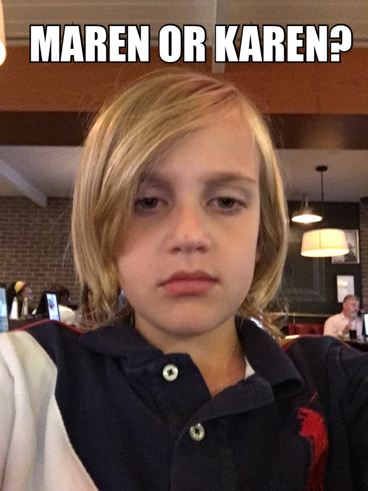 MAREN OR KAREN?