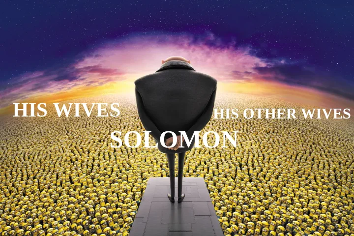 SOLOMON — HIS WIVES — HIS OTHER WIVES