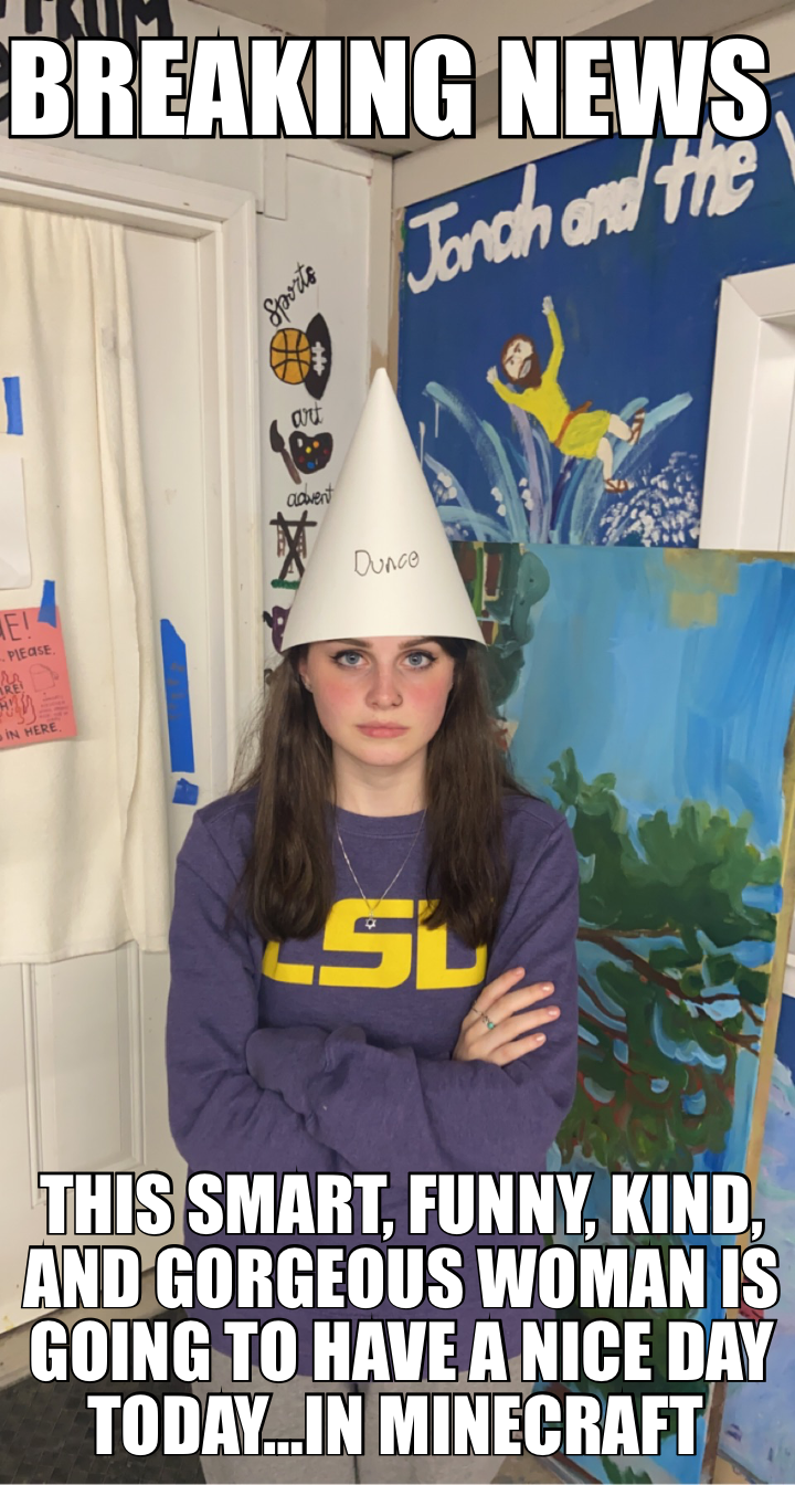 BREAKING NEWS — THIS SMART, FUNNY, KIND, AND GORGEOUS WOMAN IS GOING TO HAVE A NICE DAY TODAY…IN MIN