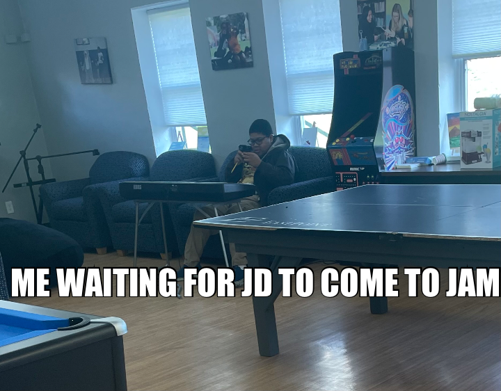 ME WAITING FOR JD TO COME TO JAM
