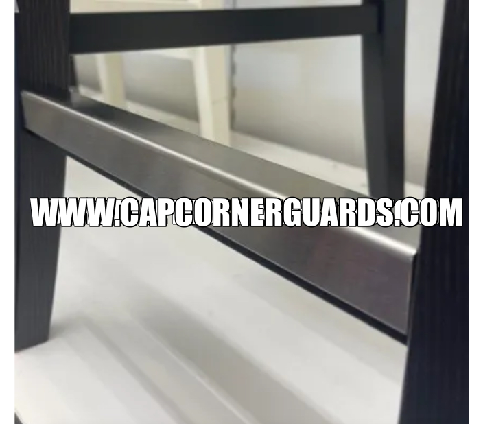 BARSTOOL FOOT RAIL PROTECTORS  — WWW.CAPCORNERGUARDS.COM