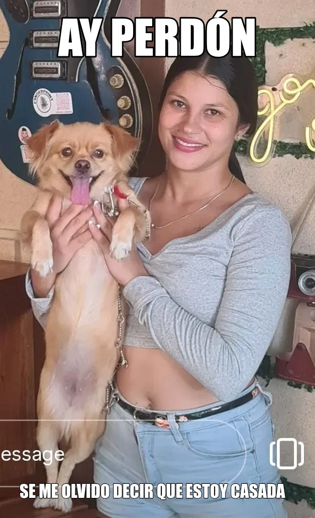 SE ME OLVIDO DECIR QUE ESTOY CASADA — AY PERDÓN