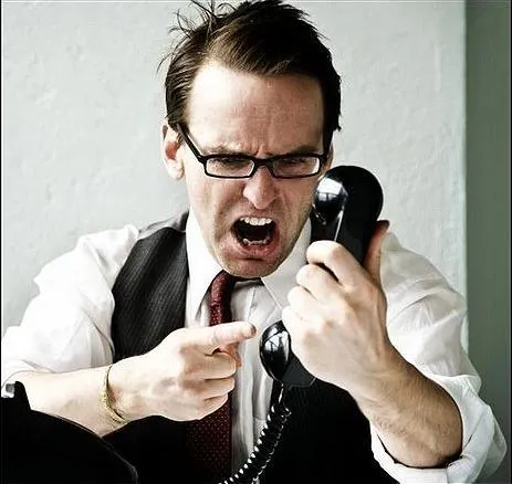 doubting office worker