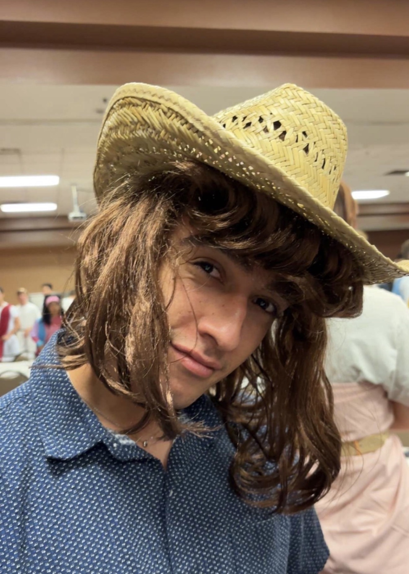 ME TRYING TO LOOK GIRLY IN UNIFORM
