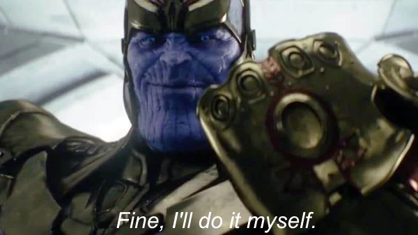 fine ill do it myself