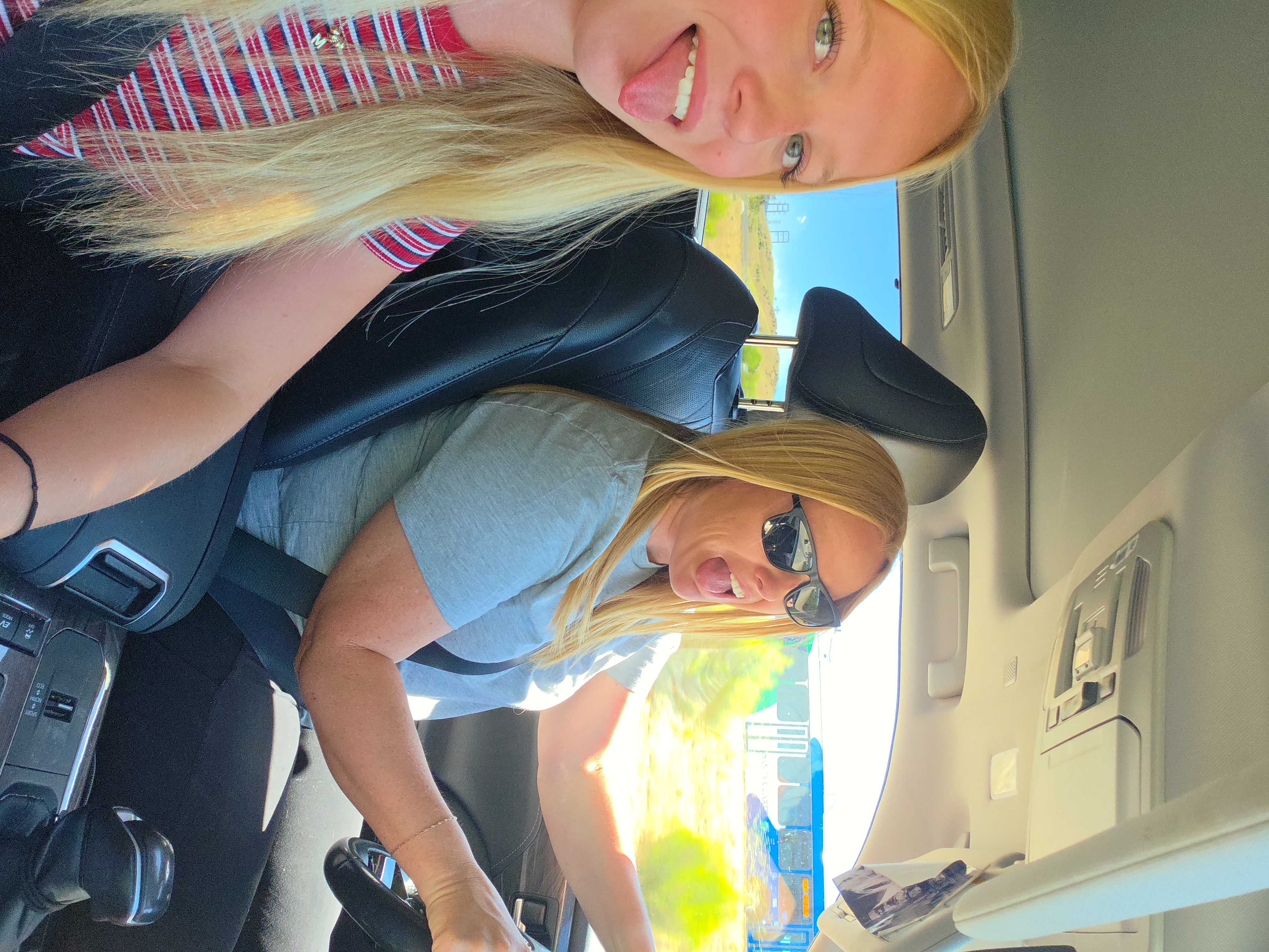HOW MY MOM AND I FEEL CARPOOLING - KNOWING WE ARE REDUCING GLOBAL EMISSIONS