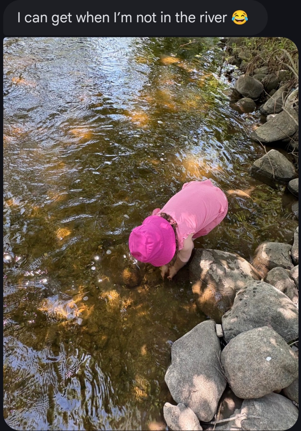 AMANDA IN THE RIVER