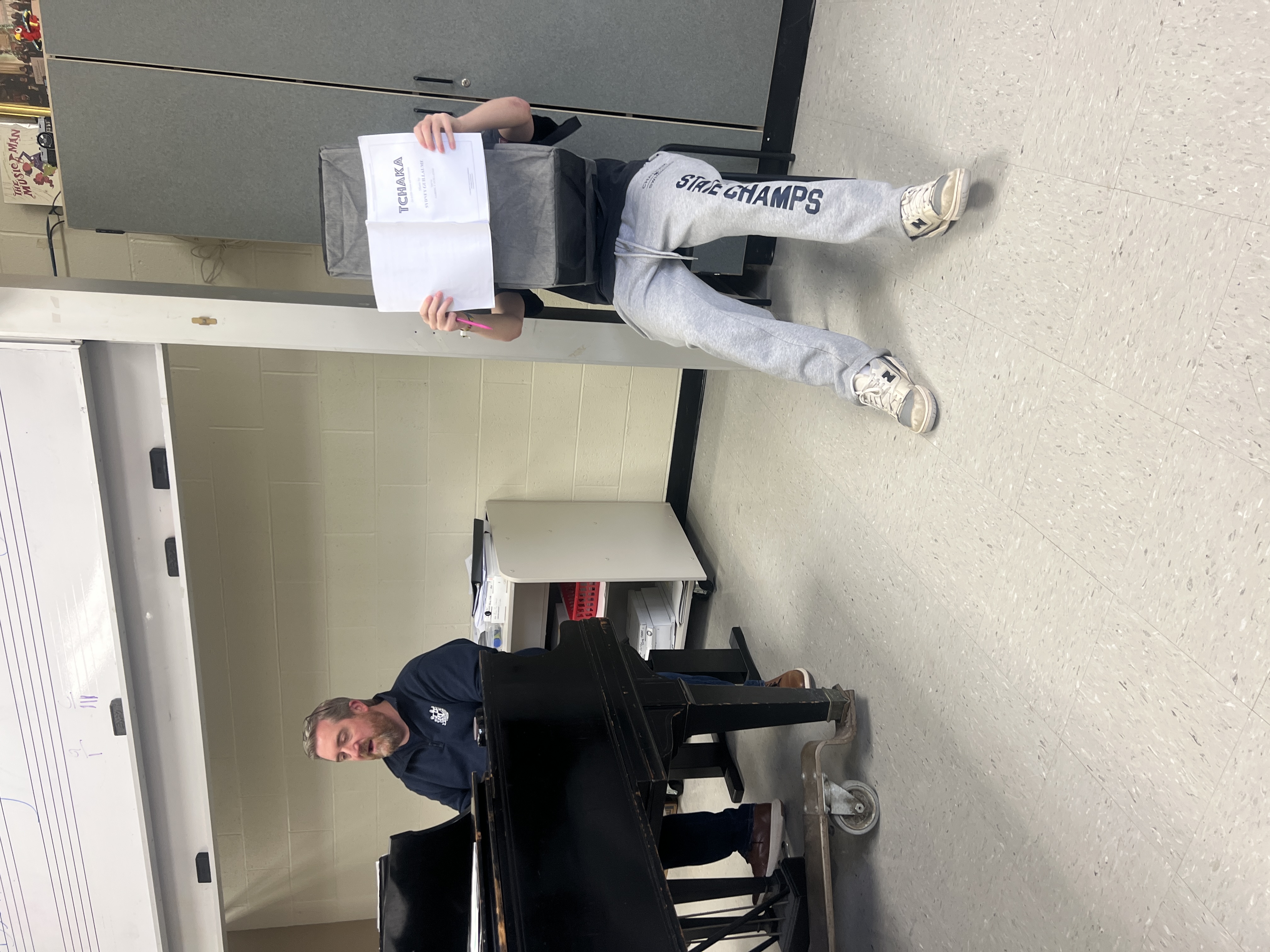 WHEN YOU FAIL A PART TEST - MR. B'S TIME OUT CHAIR.