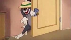 SNEAKO SNEAKING HIS WAY OUT OF THE CLOSET