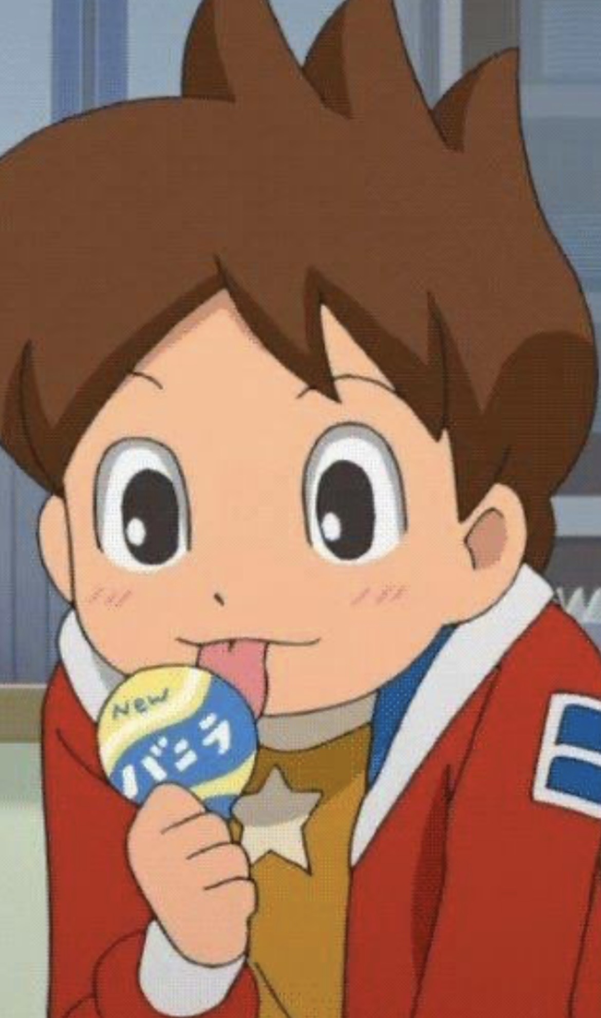 WHEN THERE IS YOGURT - STILL ON THE CAP